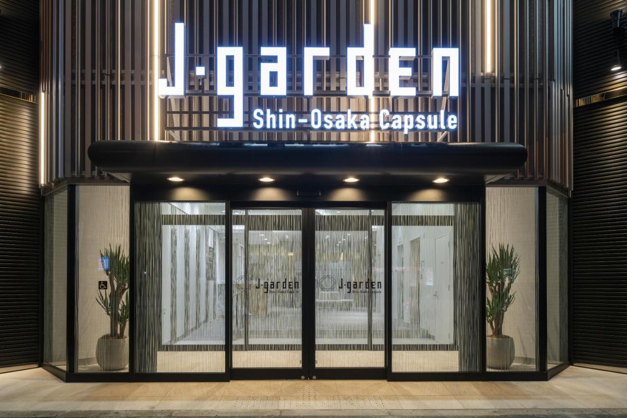 Capsule Hotel J Garden Shin-Osaca Exterior foto
